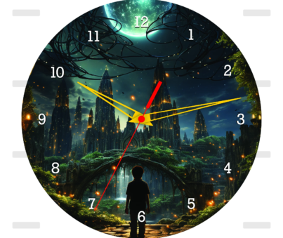 Fantasy Dreamscape Wall Clock