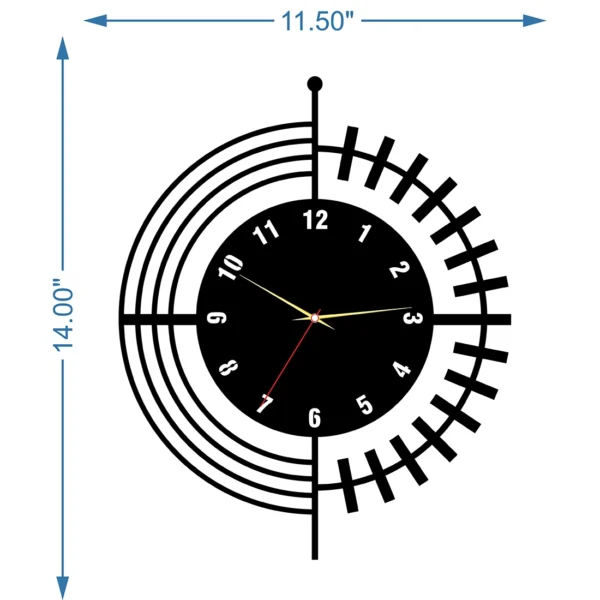 Orbit Sync Wall Clock Size